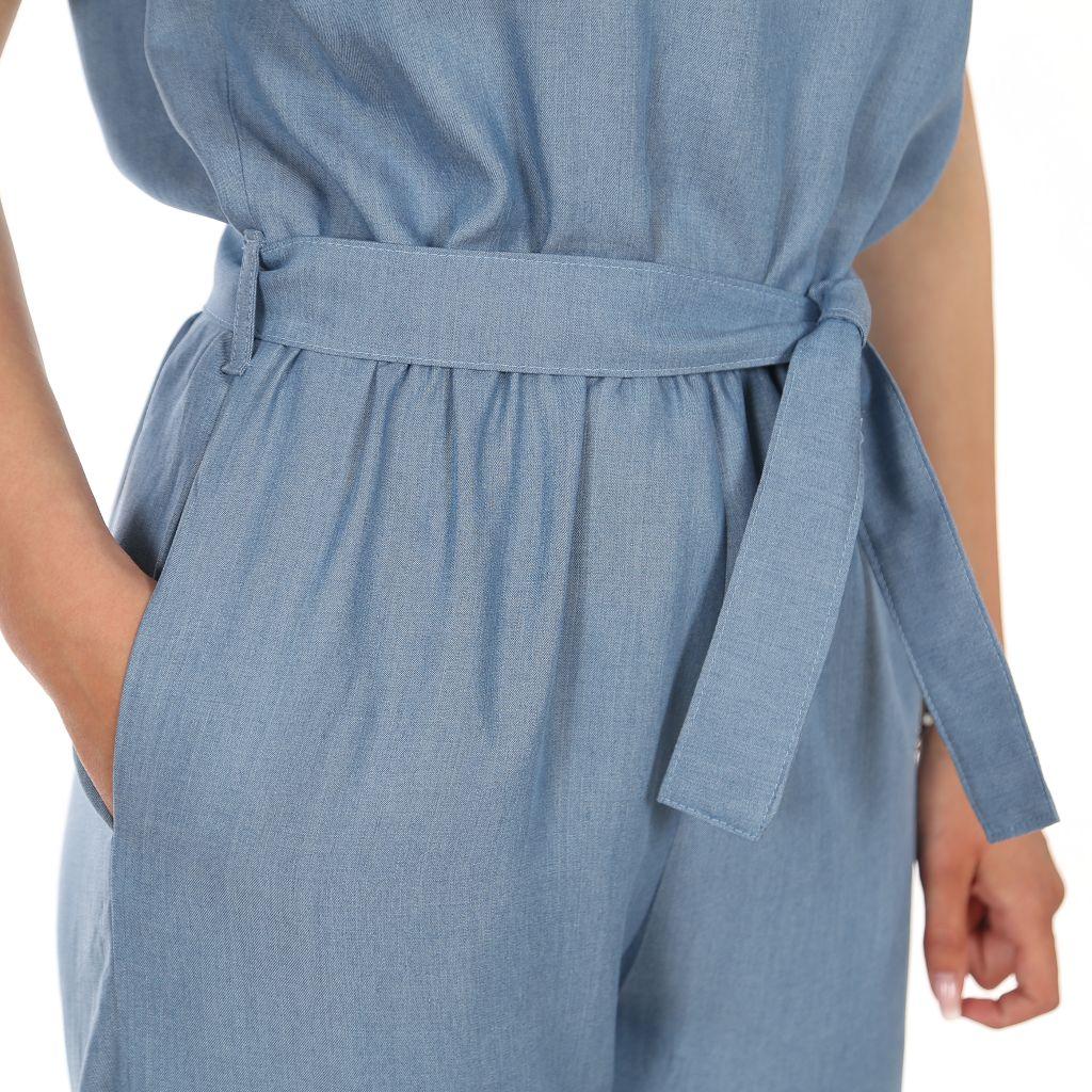 Papierschnittmuster luftiger Jumpsuit Frau Jula XS-XXL